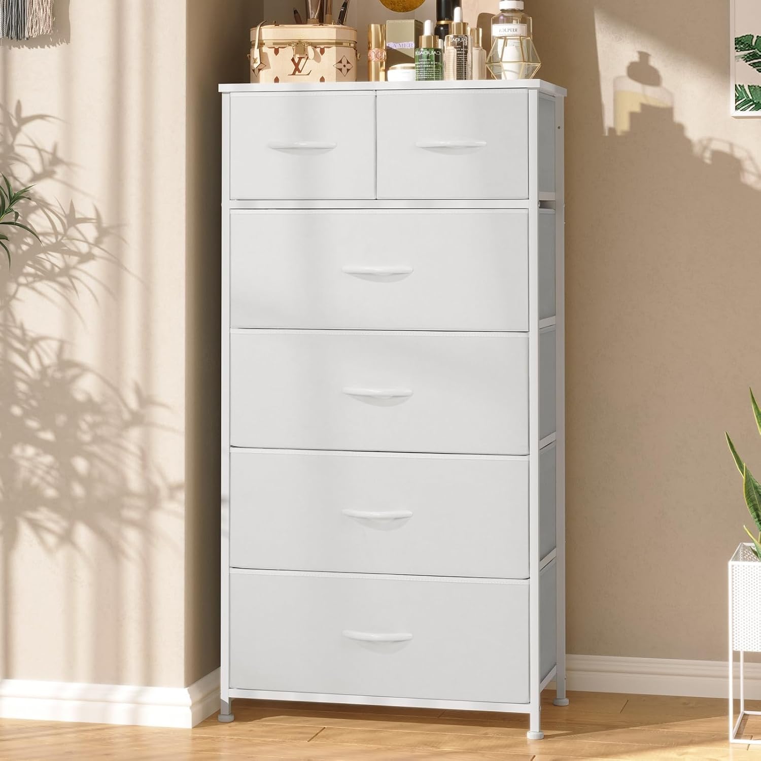 Crestlive Products Tall Dresser for Bedroom Vertical Skinny Dresser