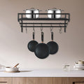 Iron Wall Pot Rack 10 Hooks