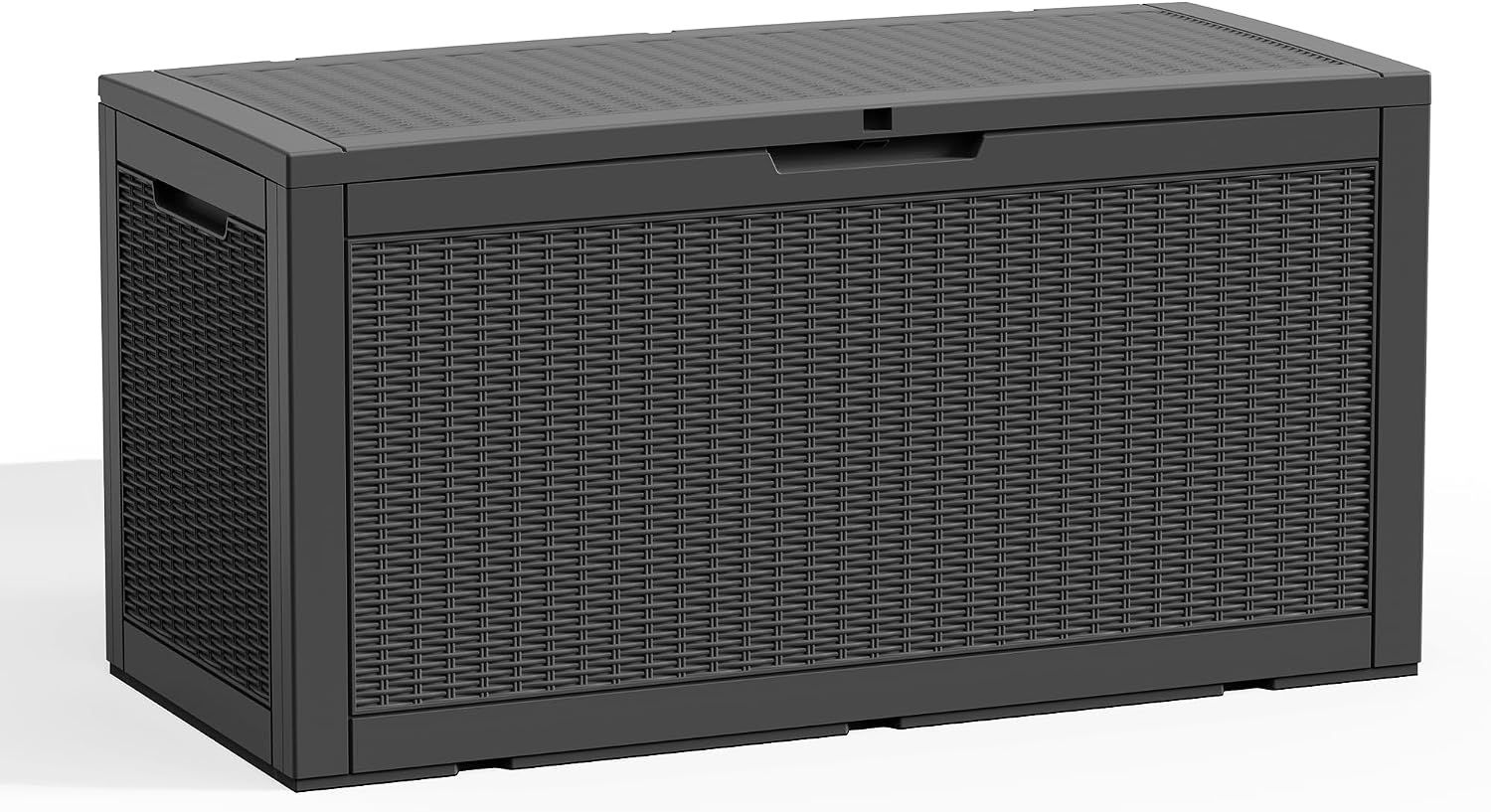 Black 120 Gallon Deck Box