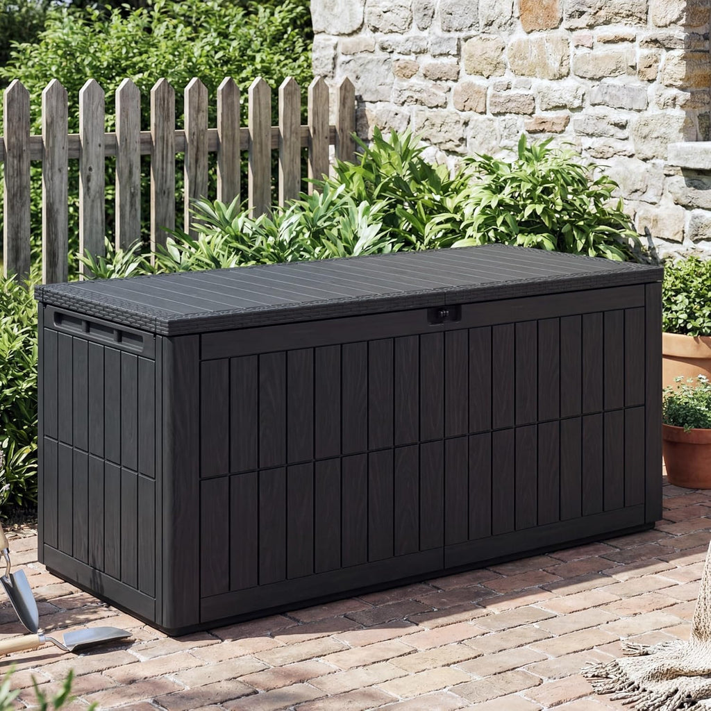 120 Gallon Resin Deck Storage Box