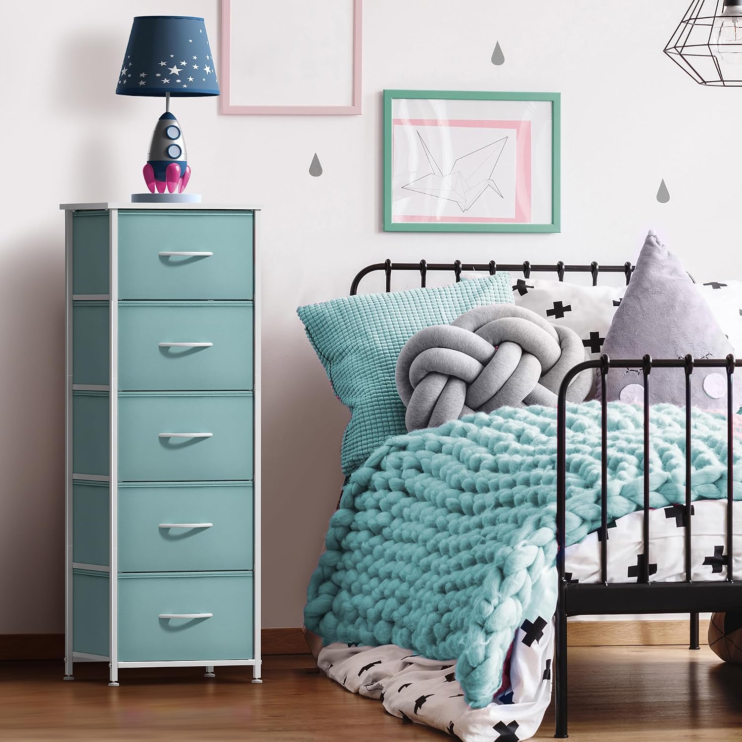 Aqua Kids Fabric Dresser